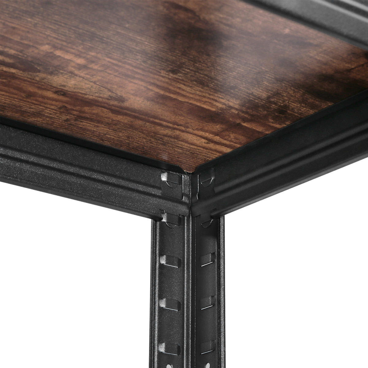Zwaar Metalen Opbergrek met 5 Verstelbare Planken, 90 x 180 x 40 cm