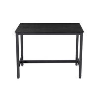 Bartafel met Robuust Metalen Frame en Houtlook, 120 x 60 x 90 cm