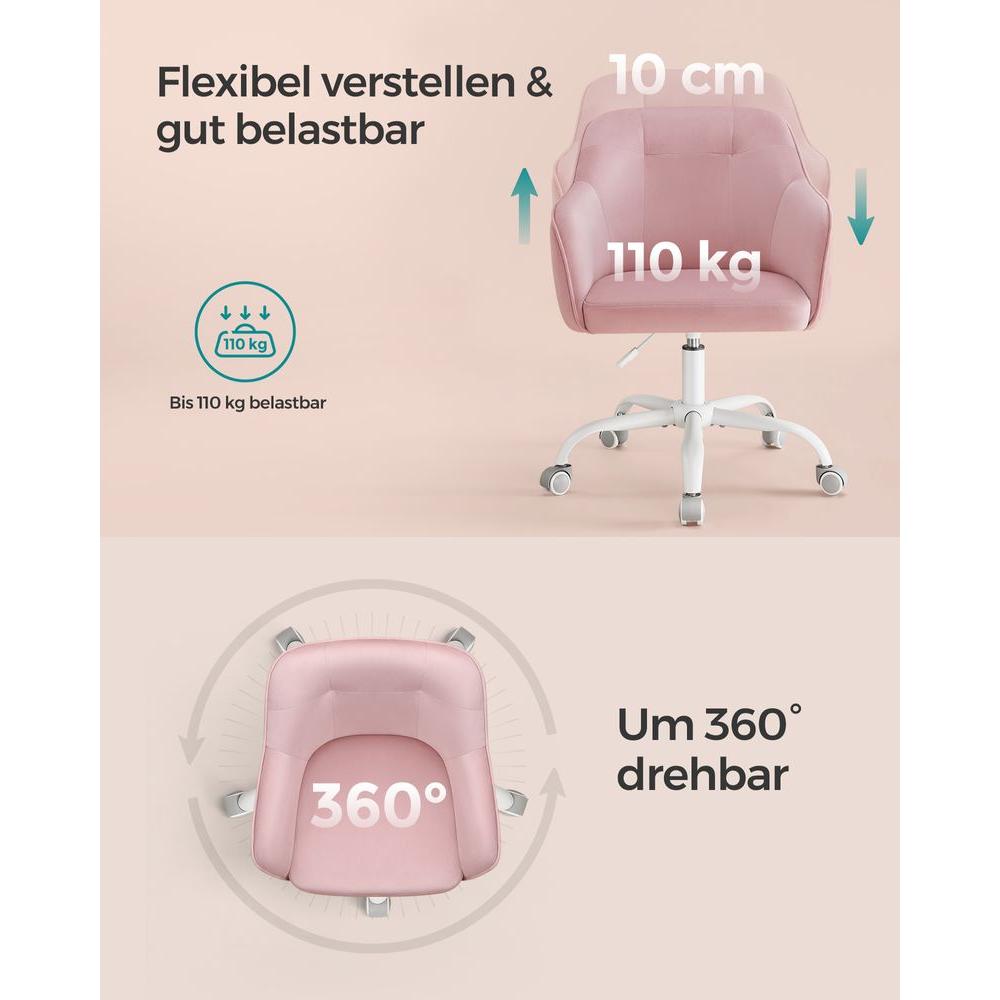 In Hoogte Verstelbare Bureaustoel Voor Thuiswerk en Kantoor