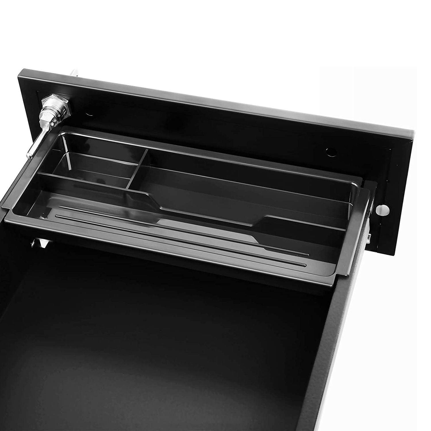 Stalen Rolcontainer met 3 Laden en Hangmap, 52x39x60 cm