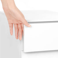 Stalen Rolcontainer met 3 Laden en Hangmap, 52x39x60 cm