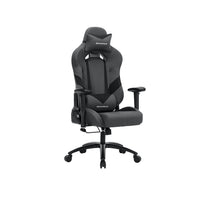 Ergonomische Gamingstoel met Hoofdsteun en Lendenkussen, Grijs
