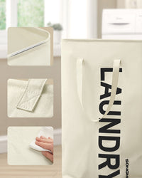 Opvouwbare Wasmand met Handgrepen, 80 L