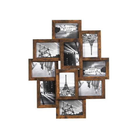 Fotolijstcollage voor 10 Foto's van 10 x 15 cm