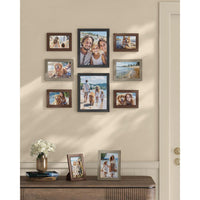 Fotolijsten Set van 10 in Verschillende Formaten voor Wand of Tafel