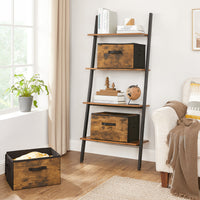 Opbergdozen met Deksel en Ritssluiting, Set van 3, 40 x 30 x 25 cm