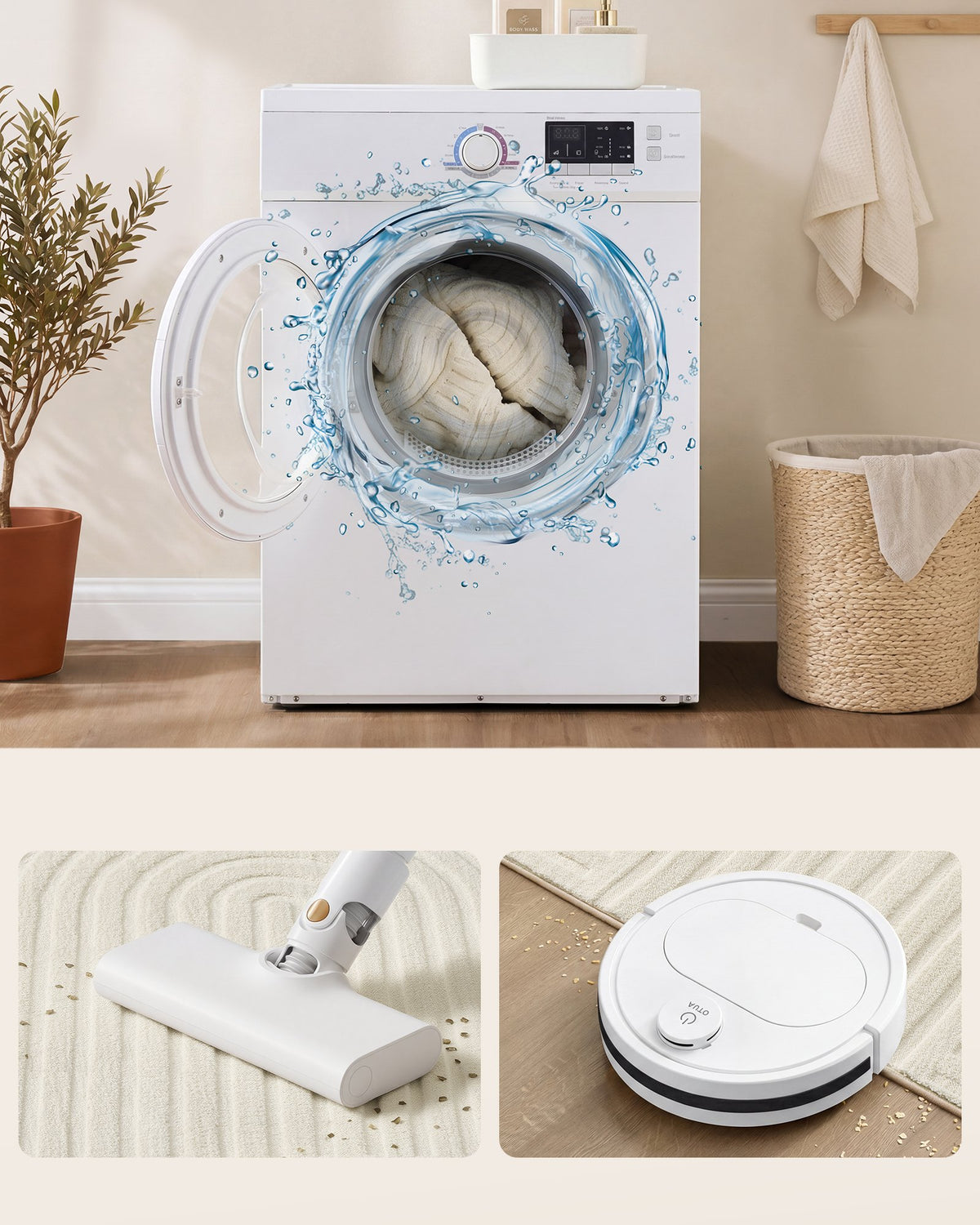 Vloerkleed met 3D-hoog-laagpool en Geometrisch Patroon