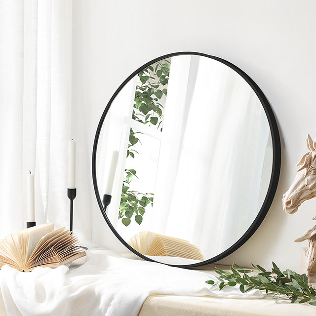 Ronde Wandspiegel met Metalen Frame