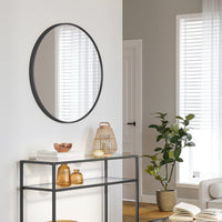 Ronde Wandspiegel met Metalen Frame