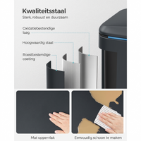 Afvalscheidingsbak met 2 Vakken – productweergave 27 | De Groot Living