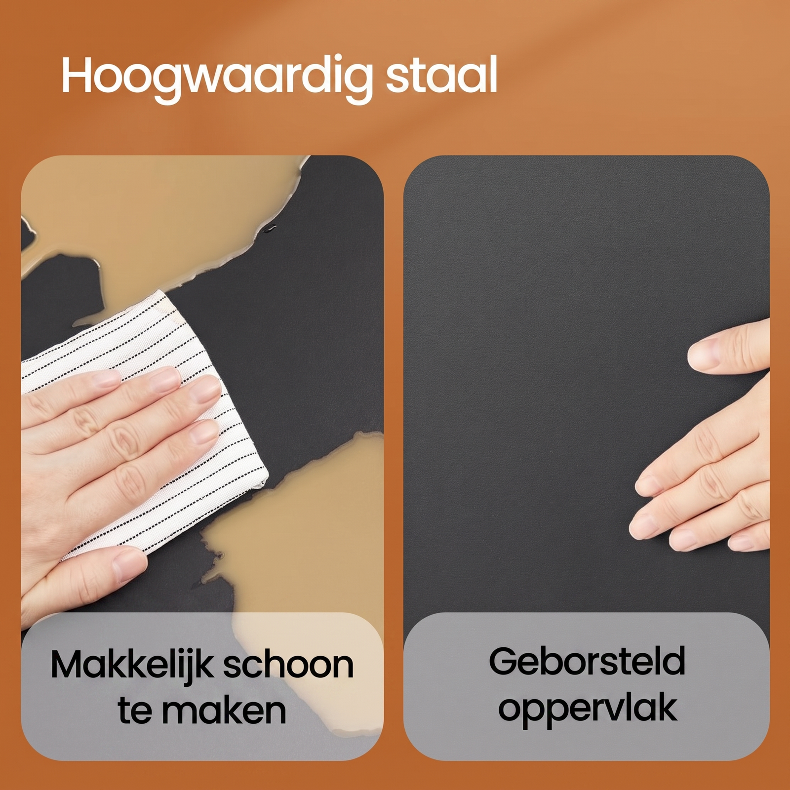 Afvalscheidingsbak met 2 Vakken en Pedaal – productweergave 6 | De Groot Living