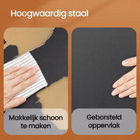 Afvalscheidingsbak met 2 Vakken en Pedaal – productweergave 6 | De Groot Living