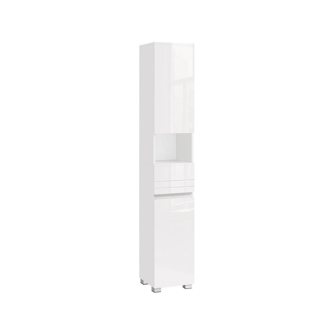Badkamerkast met Lade en Verstelbare Legplanken 30 x 30 x 170 cm – productweergave 1 | De Groot Living
