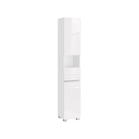 Badkamerkast met Lade en Verstelbare Legplanken 30 x 30 x 170 cm – productweergave 1 | De Groot Living