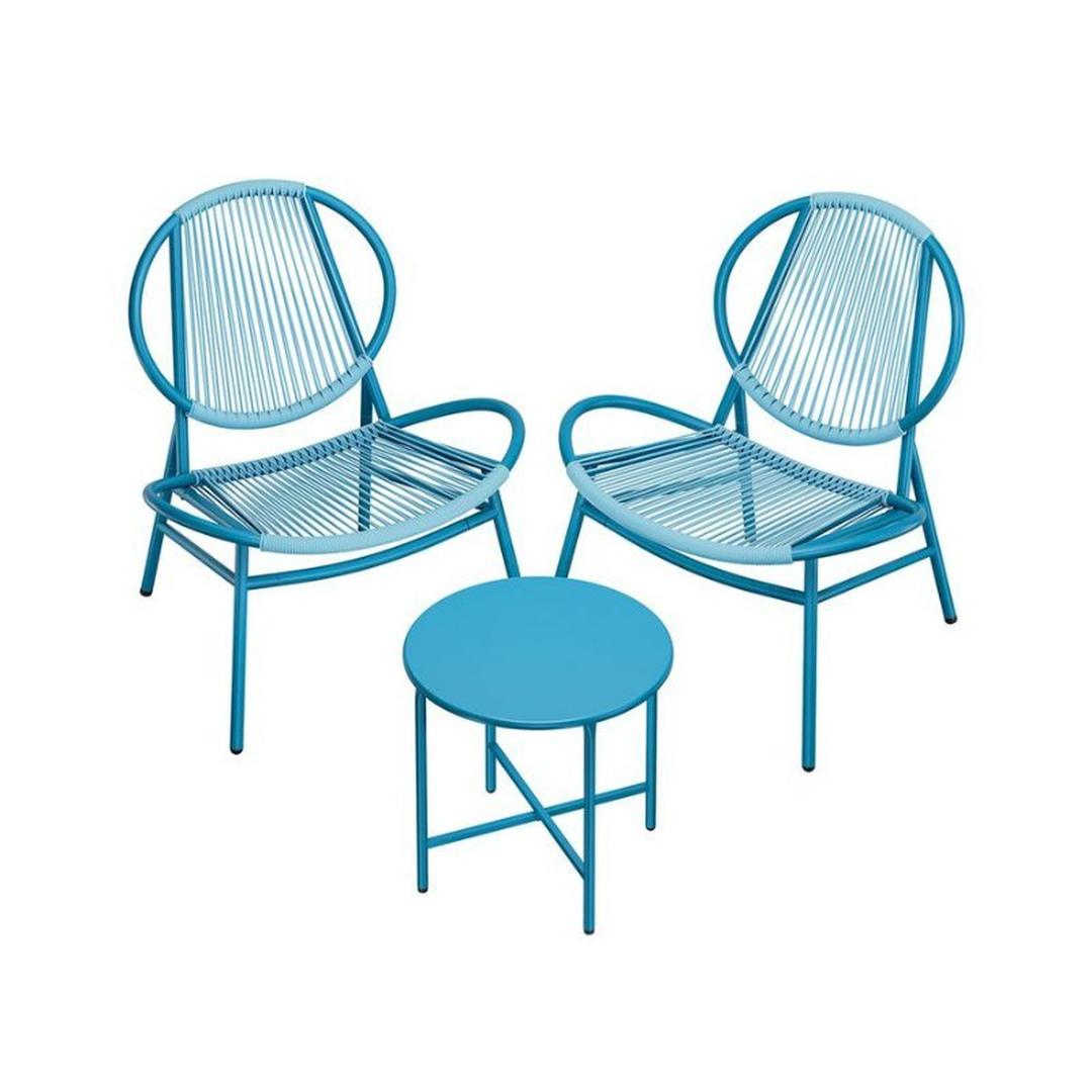 Balkonmeubelset Met Tafel en 2 Stoelen Voor Balkon en Terras – productweergave 4 | De Groot Living