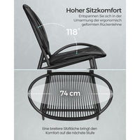 Balkonmeubelset Met Tafel en 2 Stoelen Voor Balkon en Terras – productweergave 10 | De Groot Living