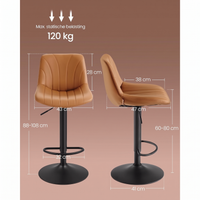 Barkrukken Set van 2 – productweergave 3 | De Groot Living