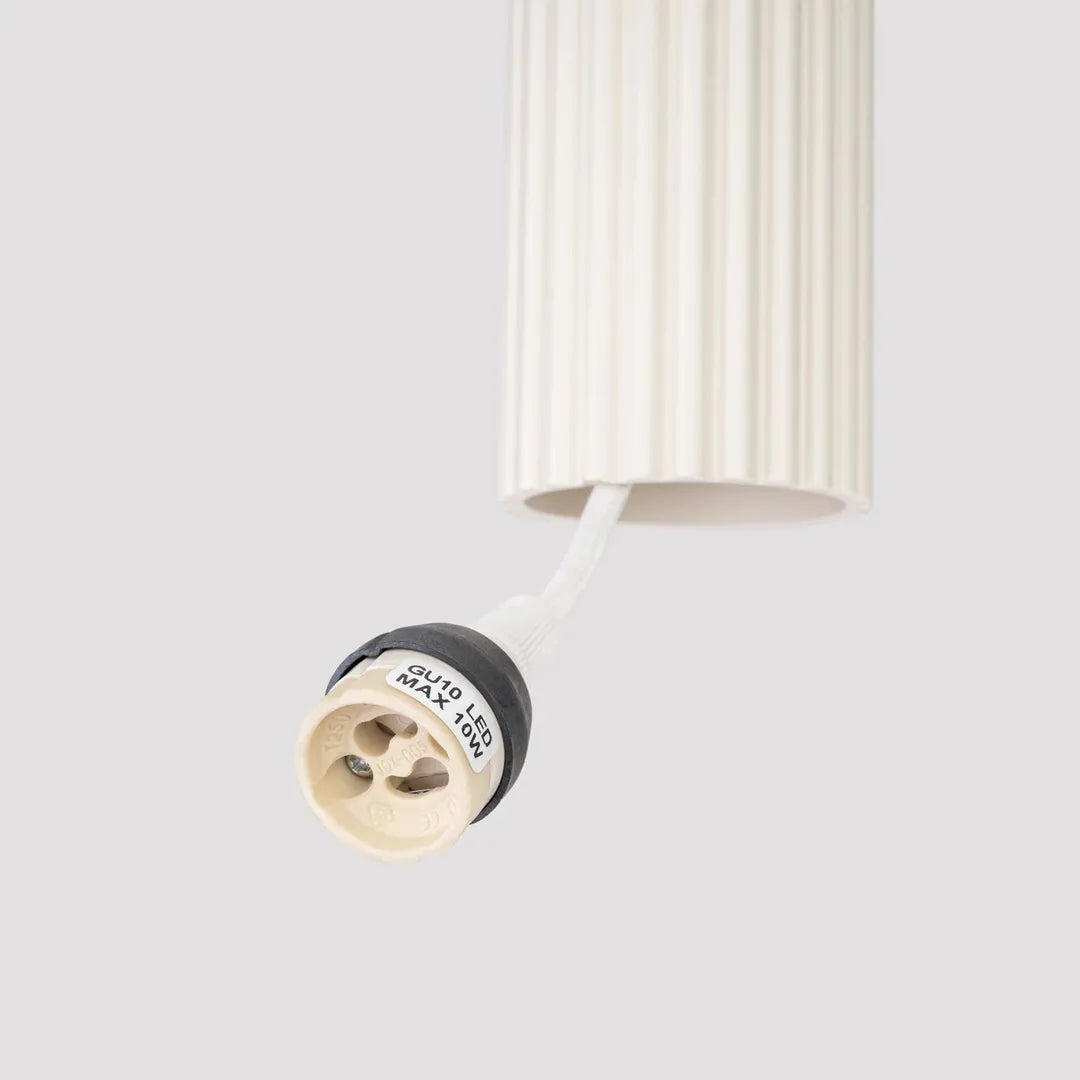 Beige Hanglamp met Cilindervormige Kap en GU10-Fitting – productweergave 7 | De Groot Living
