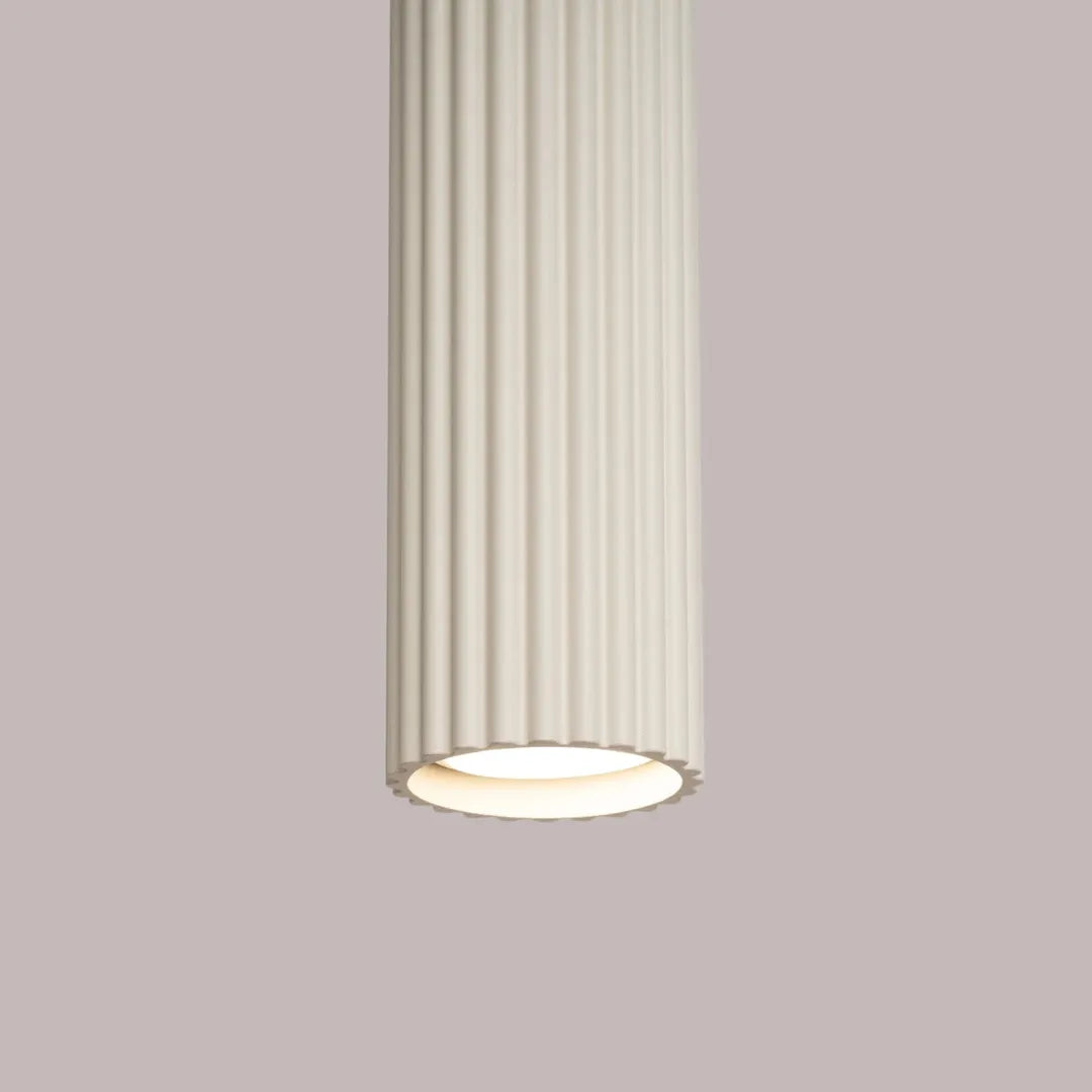 Beige Hanglamp met Cilindervormige Kap en GU10-Fitting – productweergave 8 | De Groot Living
