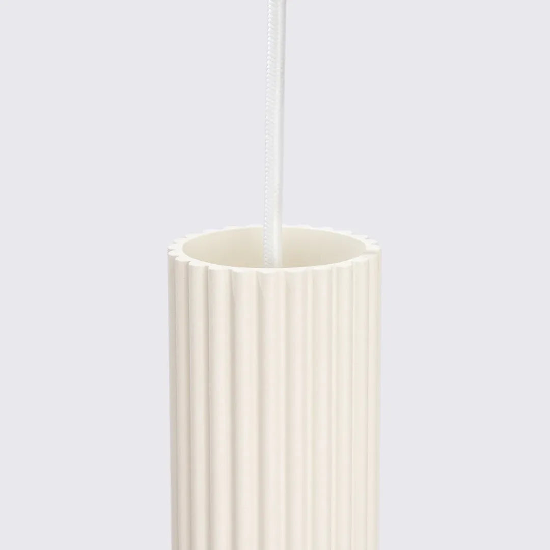 Beige Hanglamp met Cilindervormige Kap en GU10-Fitting – productweergave 10 | De Groot Living