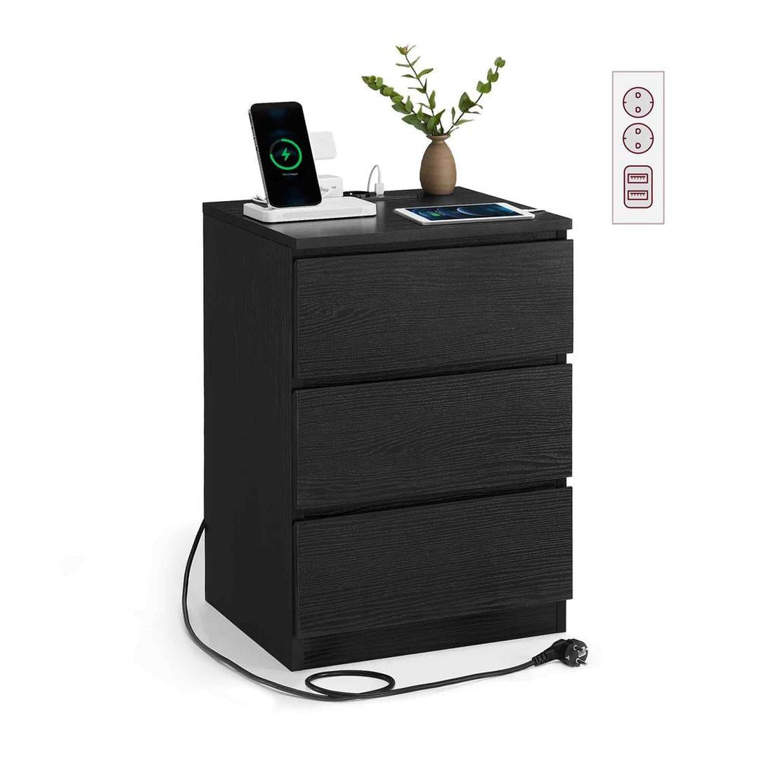 Bijzettafel met Oplaadstation – productweergave 1 | De Groot Living
