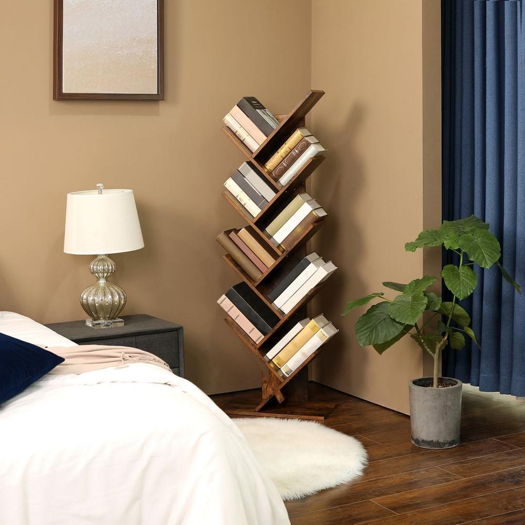 Boekenkast in Boomvorm met Open Vakken Voor Boeken en Decoratie – productweergave 2 | De Groot Living