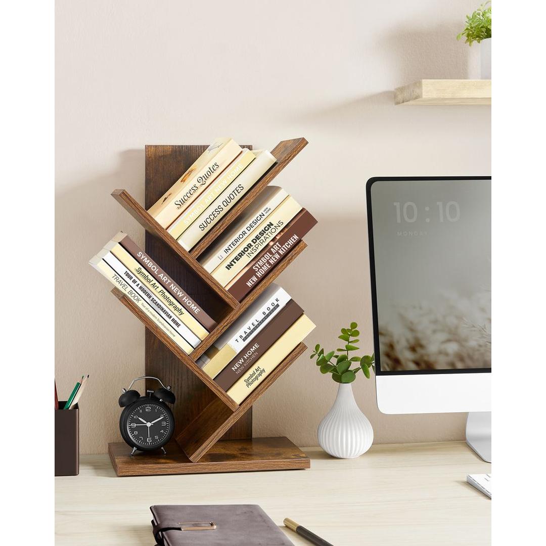 Boekenkast in Boomvorm met Open Vakken Voor Boeken en Decoratie – productweergave 7 | De Groot Living