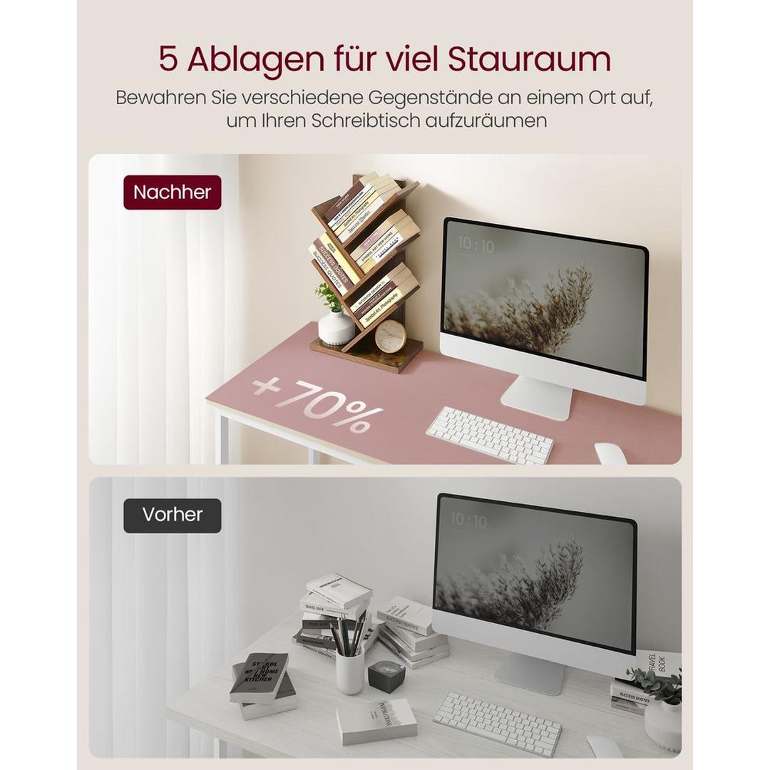 Boekenkast in Boomvorm met Open Vakken Voor Boeken en Decoratie – productweergave 8 | De Groot Living