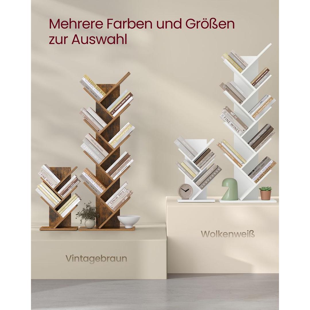 Boekenkast in Boomvorm met Open Vakken Voor Boeken en Decoratie – productweergave 25 | De Groot Living
