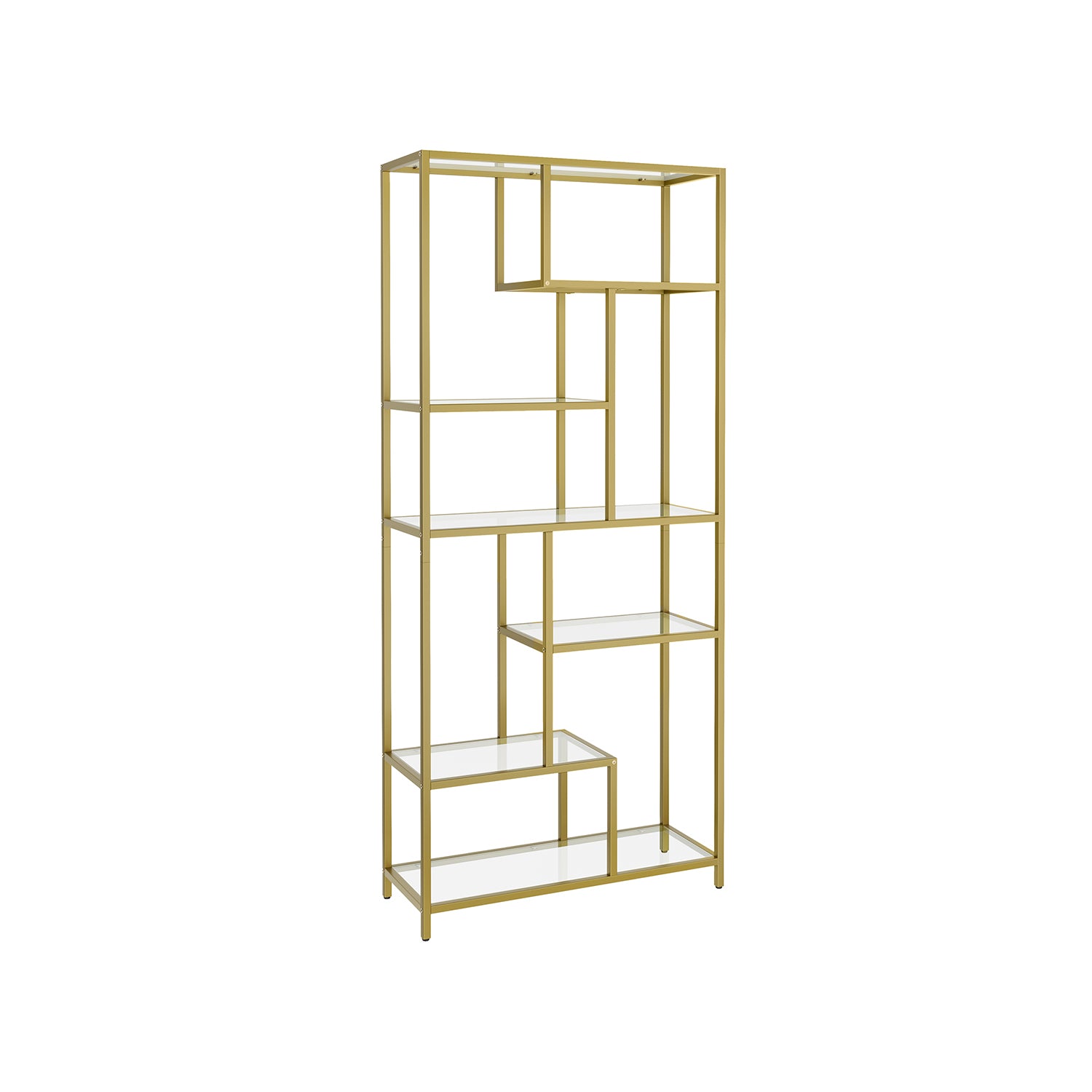 Boekenkast met 6 Planken van Gehard Glas – productweergave 1 | De Groot Living