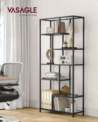 Boekenkast met 6 Planken van Gehard Glas – productweergave 7 | De Groot Living