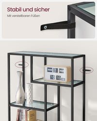 Boekenkast met 6 Planken van Gehard Glas – productweergave 9 | De Groot Living