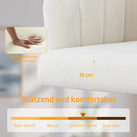 Bureaustoel met Fluweelachtige Bekleding en Verstelbare Zithoogte – productweergave 5 | De Groot Living