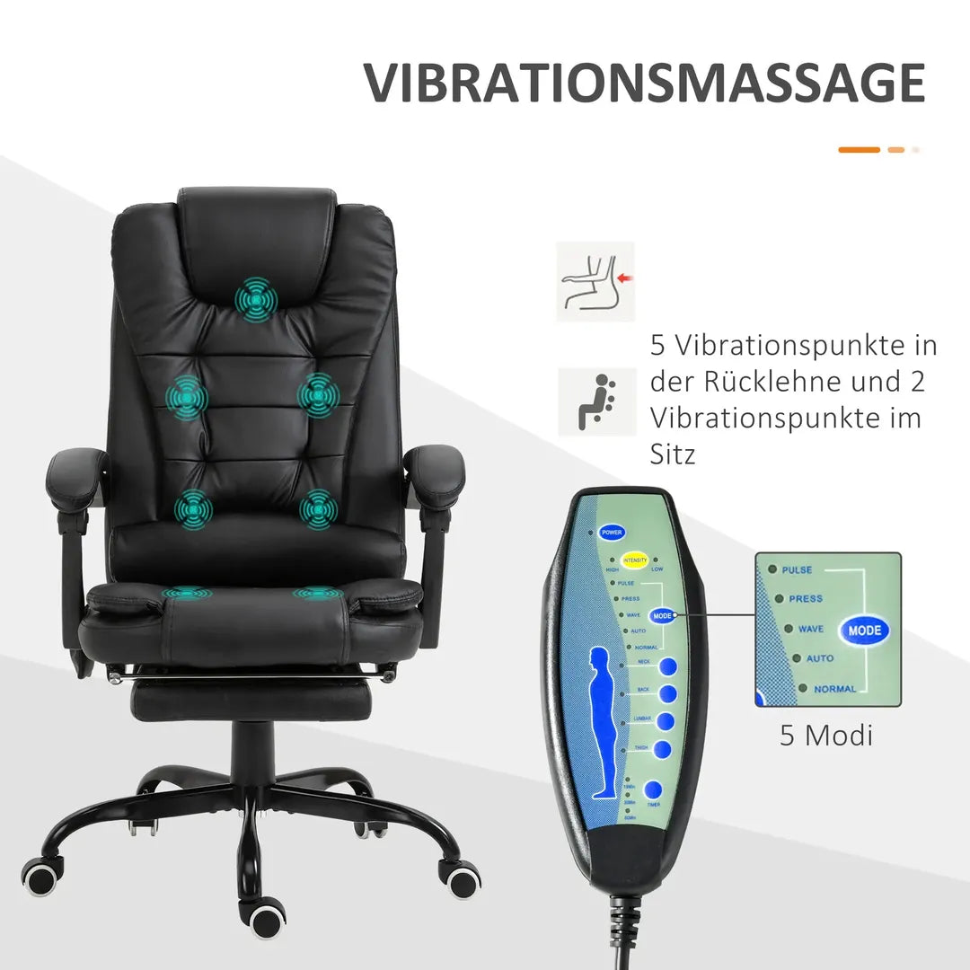 Bureaustoel met Massagefunctie – productweergave 26 | De Groot Living