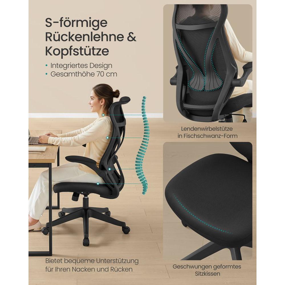 Bureaustoel met Rugleuning – productweergave 4 | De Groot Living