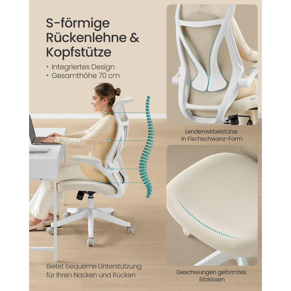 Bureaustoel met Rugleuning – productweergave 9 | De Groot Living