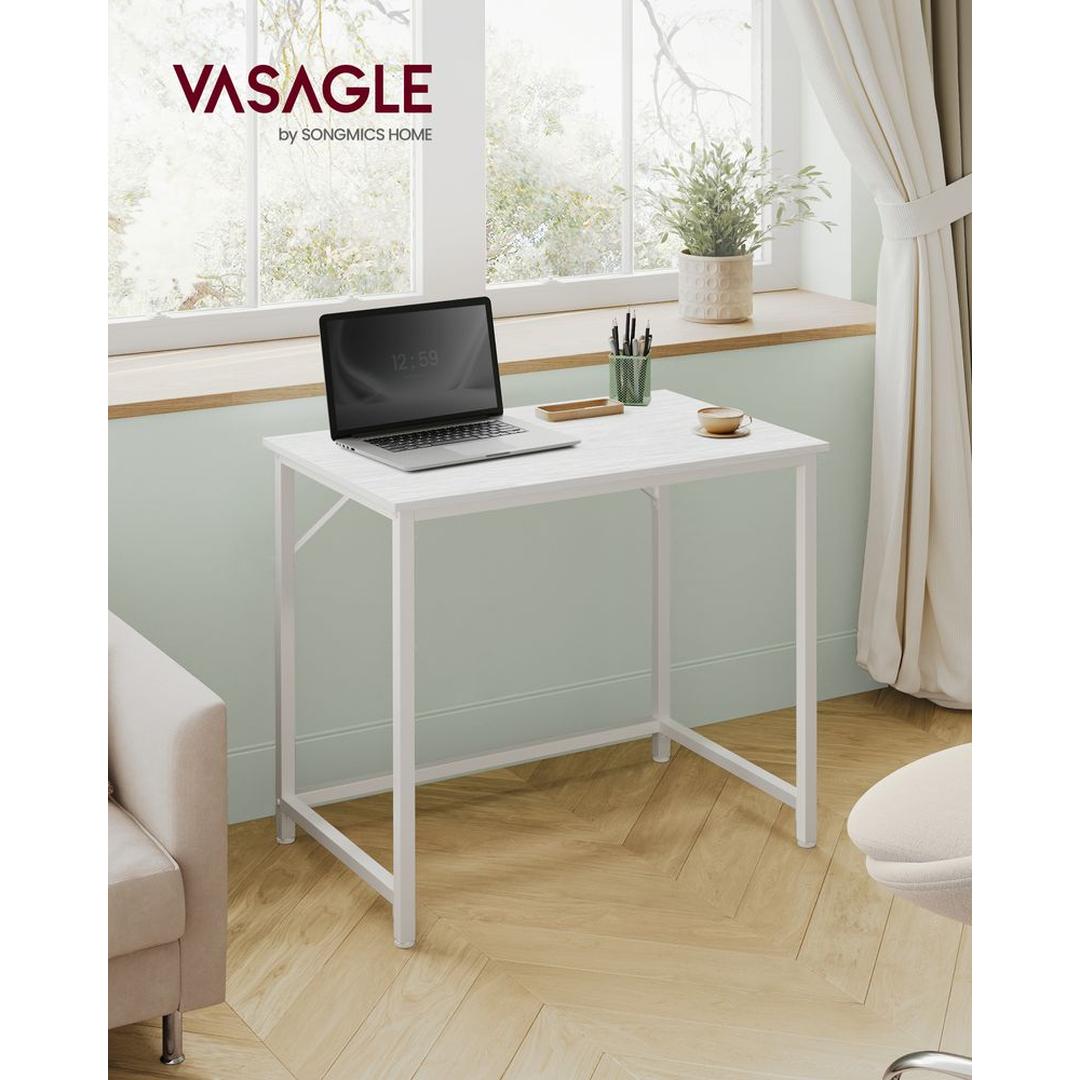 Compact Bureau met Metalen Frame en Verstelbare Voeten – productweergave 2 | De Groot Living