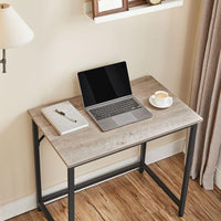 Compact Bureau met Metalen Frame en Verstelbare Voeten – productweergave 8 | De Groot Living