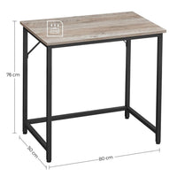 Compact Bureau met Metalen Frame en Verstelbare Voeten – productweergave 10 | De Groot Living
