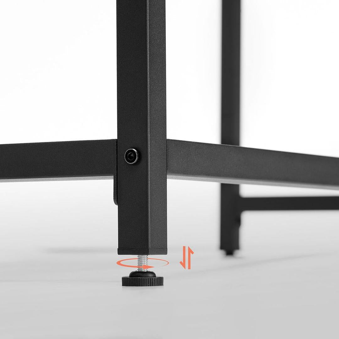 Compact Bureau met Metalen Frame en Verstelbare Voeten – productweergave 11 | De Groot Living