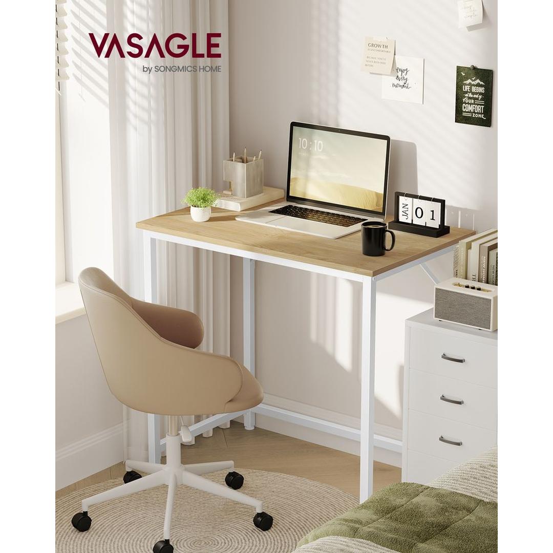 Compact Bureau met Metalen Frame en Verstelbare Voeten – productweergave 14 | De Groot Living