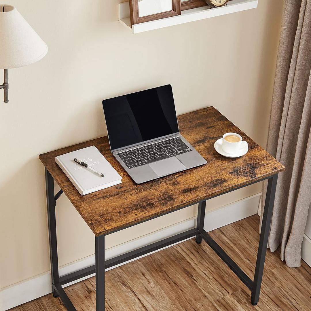 Compact Bureau met Metalen Frame en Verstelbare Voeten – productweergave 20 | De Groot Living