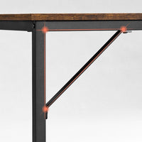 Compact Bureau met Metalen Frame en Verstelbare Voeten – productweergave 21 | De Groot Living