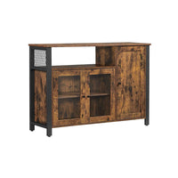 Dressoir met 3 Deuren en Opbergruimte In Landelijke Stijl 110 cm – productweergave 2 | De Groot Living