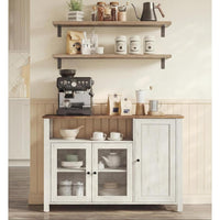 Dressoir met 3 Deuren en Opbergruimte In Landelijke Stijl 110 cm – productweergave 3 | De Groot Living