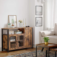 Dressoir met 3 Deuren en Opbergruimte In Landelijke Stijl 110 cm – productweergave 6 | De Groot Living