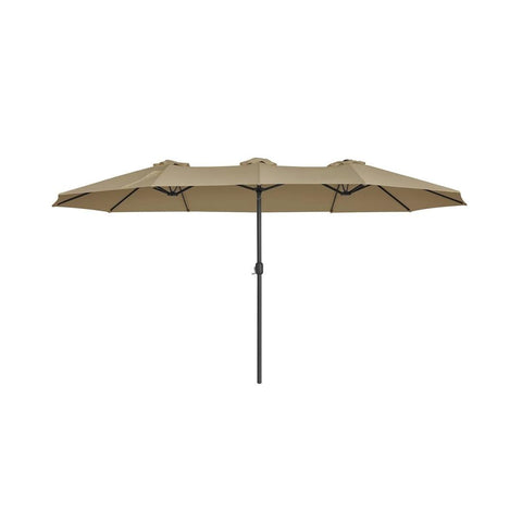 Dubbele Parasol 460 x 270 cm met UPF 50+ UV-Bescherming en Slingermechanisme – productweergave 1 | De Groot Living