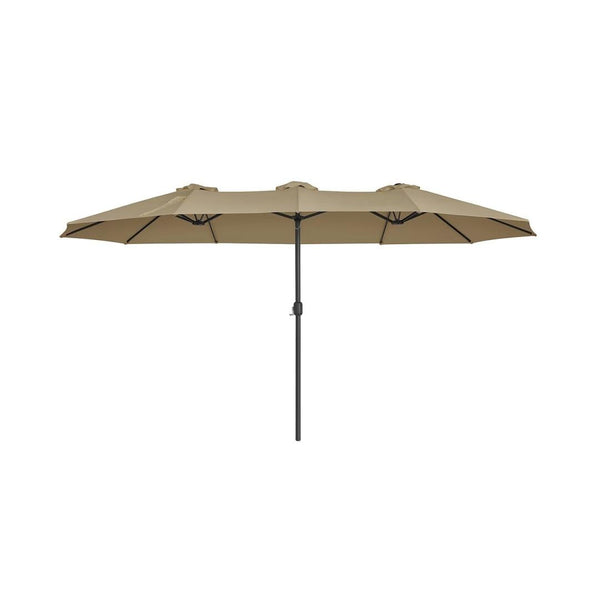 Dubbele Parasol 460 x 270 cm met UPF 50+ UV-Bescherming en Slingermechanisme – productweergave 1 | De Groot Living
