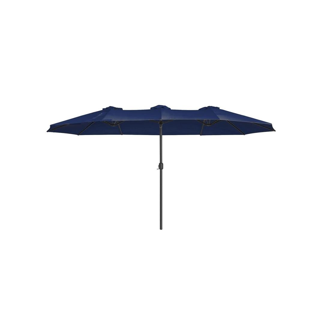 Dubbele Parasol 460 x 270 cm met UPF 50+ UV-Bescherming en Slingermechanisme – productweergave 11 | De Groot Living