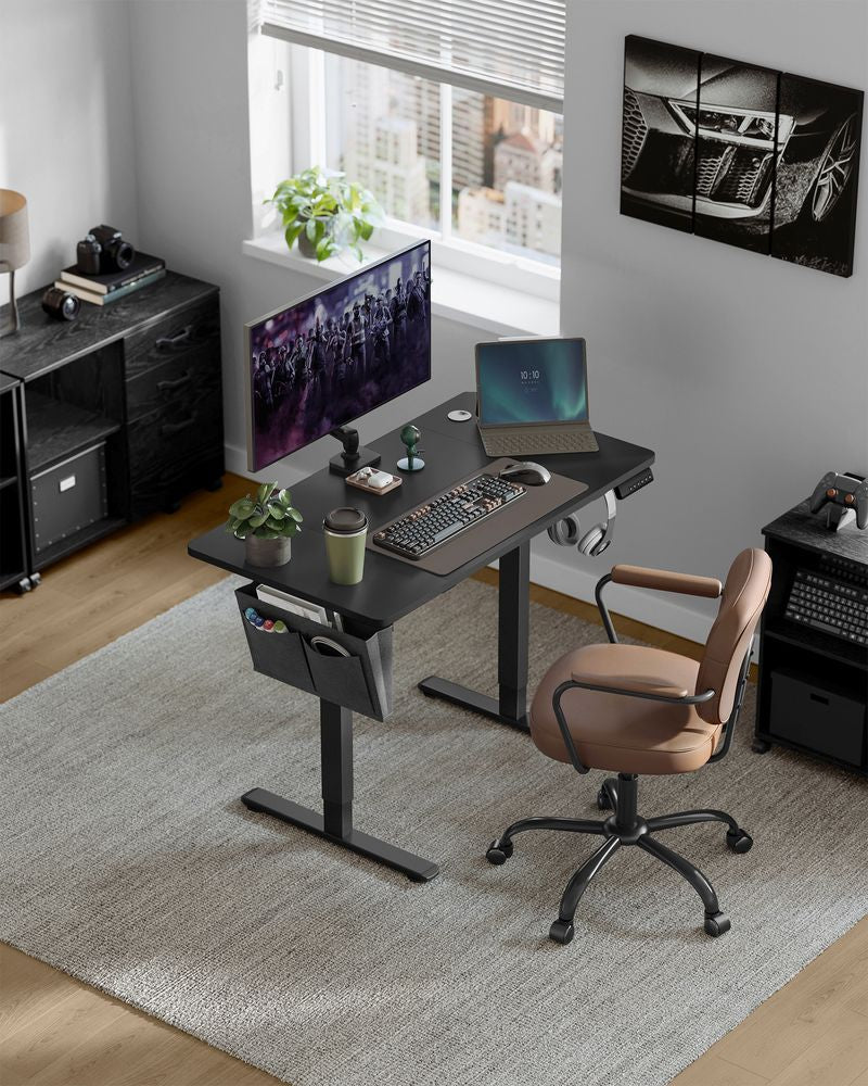 Hoog-laag bureau sfeer